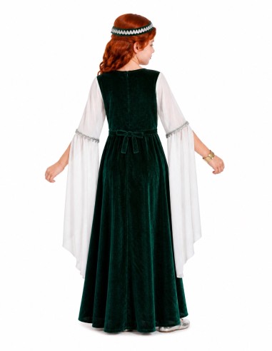 Costume médiéval vert | Costumes pour enfants Le Roi du Carnaval
